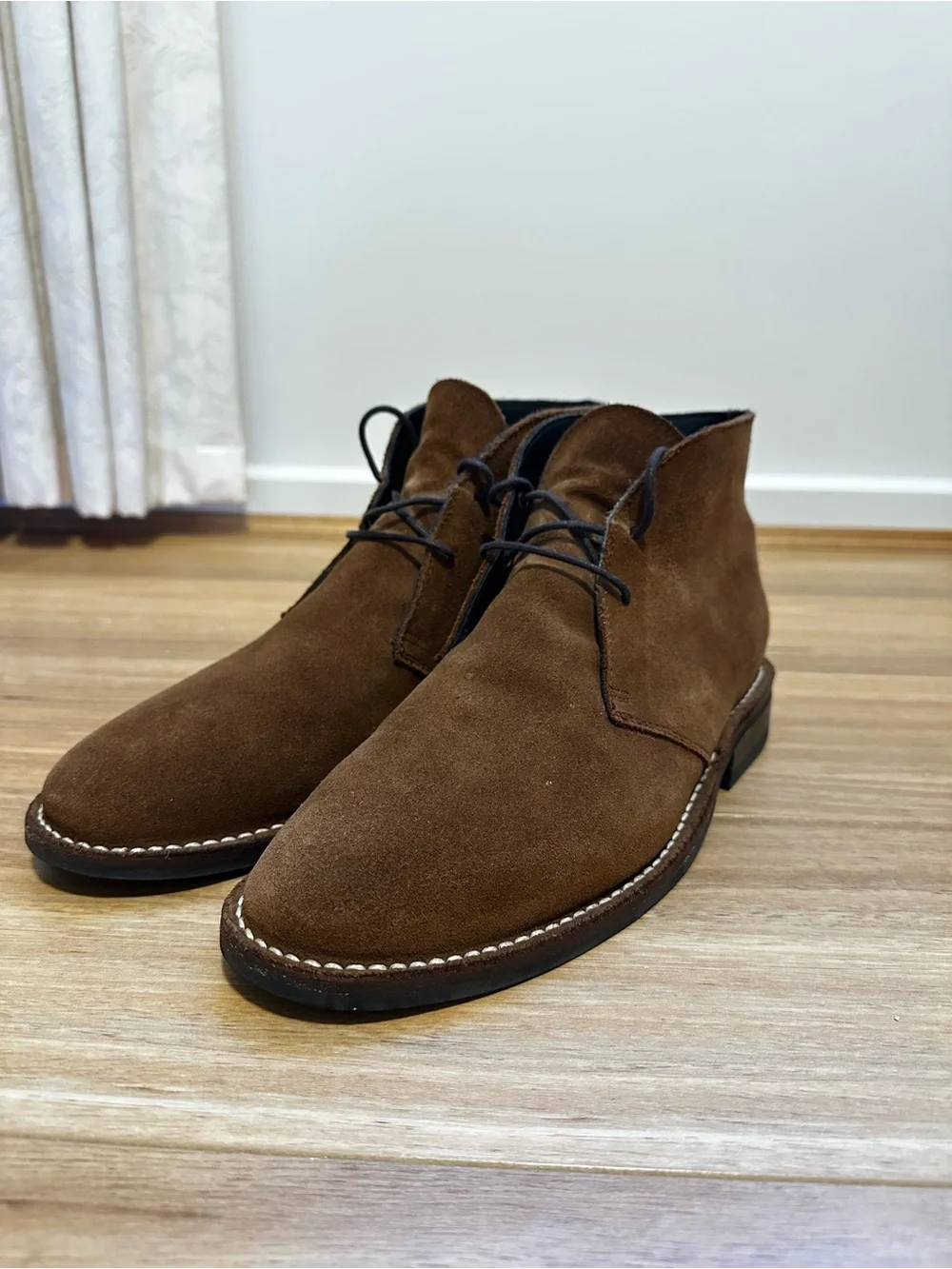 Thursday Boot Company Chestnut Suede Chukka Boots